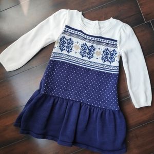 Gymboree sweater dress 2t